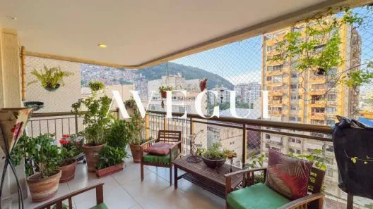 Apartamento com 3 Quartos para alugar, 100m² no Botafogo, Rio de Janeiro