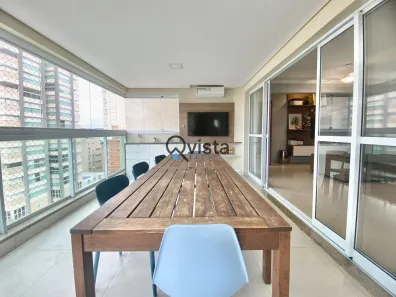 Apartamento com 3 Quartos para alugar, 118m² no Enseada, Guarujá