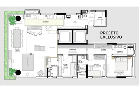 Apartamento com 3 Quartos à venda, 167m² no Sumarezinho, São Paulo
