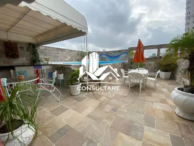 Apartamento com 3 Quartos à venda, 270m² no José Menino, Santos