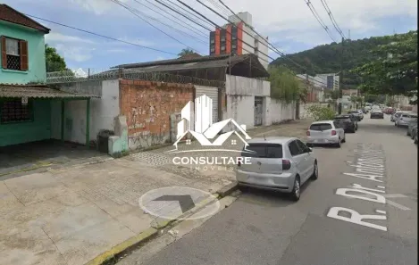 para alugar, 1600m² no Vila Mathias, Santos