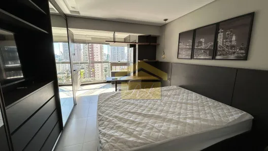 Apartamento com 1 Quarto para alugar, 32m² no Santo Amaro, São Paulo