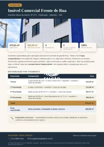 Ponto Comercial para alugar, 470m² no Engenho Velho da Federação, Salvador