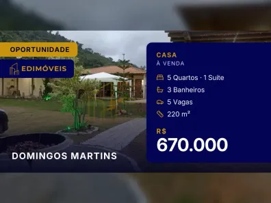 Casa com 5 Quartos à venda, 220m² no , Domingos Martins