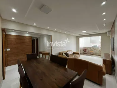 Apartamento com 3 Quartos à venda, 105m² no Boqueirão, Santos