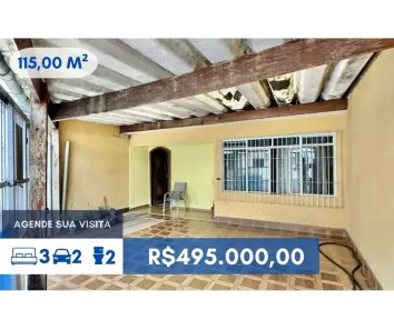 Casa com 3 Quartos à venda, 110m² no Jardim das Flores, Osasco