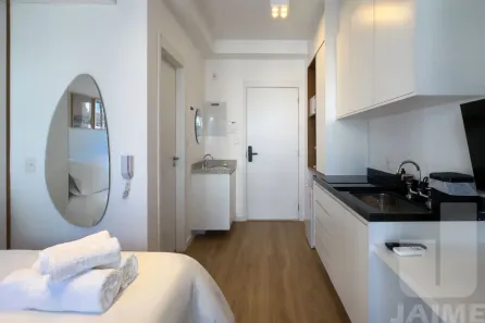 Apartamento com 1 Quarto à venda, 21m² no Jardim das Bandeiras, São Paulo