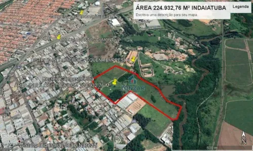 Lote/Terreno à venda, 224932m² no Recreio Campestre Jóia, Indaiatuba
