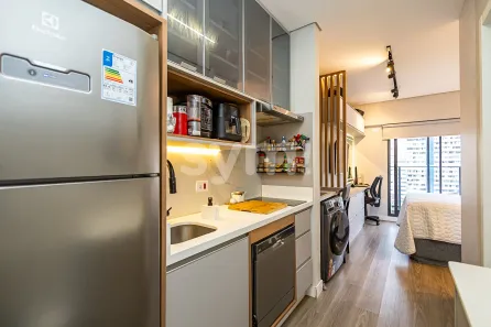 Apartamento com 1 Quarto à venda, 25m² no Centro, Curitiba