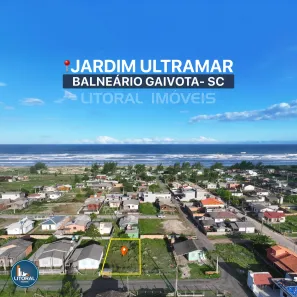 Lote/Terreno à venda, 300m² no Jardim Ultramar, Balneário Gaivota