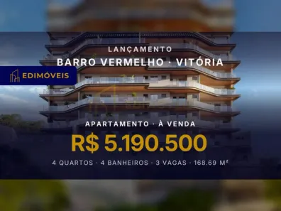 Apartamento com 4 Quartos à venda, 168m² no Barro Vermelho, Vitória