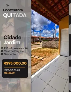 Casa de Condomínio com 1 Quarto à venda, 53m² no , Paço do Lumiar