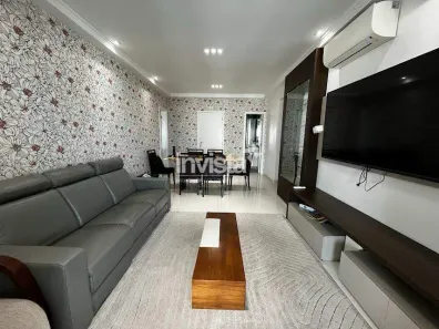 Apartamento com 3 Quartos para alugar, 155m² no Aparecida, Santos