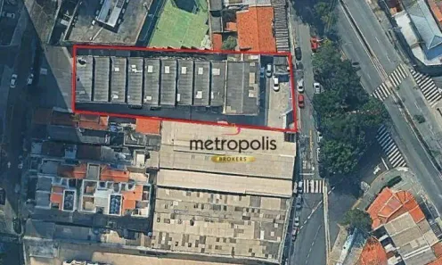 Galpão/Depósito/Armazém à venda, 1323m² no Campestre, Santo André