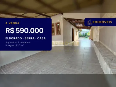 Casa com 3 Quartos à venda, 220m² no Eldorado, Serra