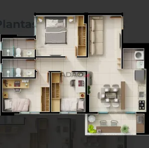 Apartamento com 3 Quartos à venda, 78m² no Setor Bueno, Goiânia