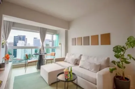 Apartamento com 1 Quarto para venda ou aluguel, 39m² no Pinheiros, São Paulo