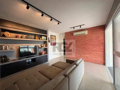 Apartamento com 2 Quartos para alugar, 77m² no Ponta da Praia, Santos