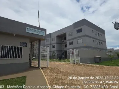 Apartamento com 2 Quartos à venda, 43m² no Mansões Recreio Mossoró, Cidade Ocidental