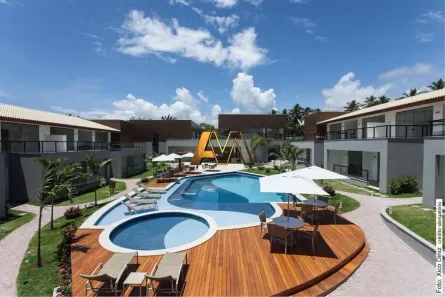 Casa de Condomínio com 1 Quarto à venda, 63m² no Imbassaí, Mata de São João
