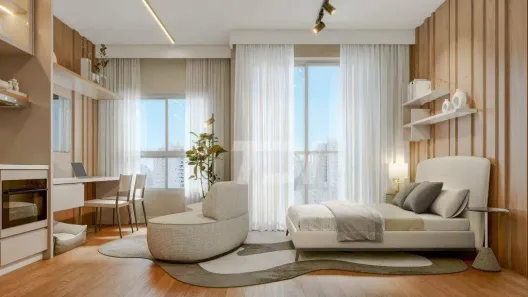 Apartamento com 1 Quarto à venda, 26m² no Centro, Curitiba