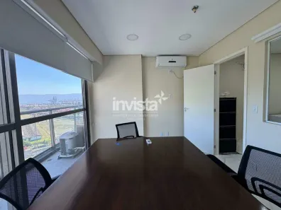 Sala Comercial para alugar, 42m² no Valongo, Santos