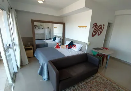 Apartamento com 1 Quarto para alugar, 40m² no Brooklin Paulista, São Paulo