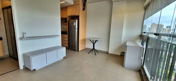 Apartamento com 1 Quarto para alugar, 30m² no Santo Amaro, São Paulo