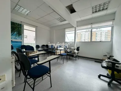 Sala Comercial para alugar, 40m² no Estuário, Santos