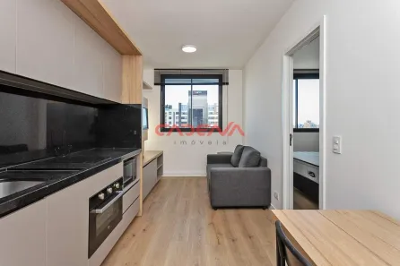 Apartamento com 1 Quarto para alugar, 29m² no Centro, Curitiba