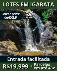 Lote/Terreno à venda, 600m² no Centro, Igaratá