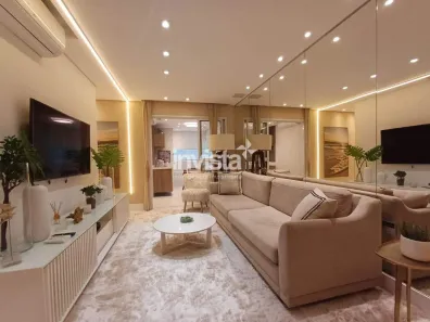 Apartamento com 3 Quartos para alugar, 81m² no Boqueirão, Santos