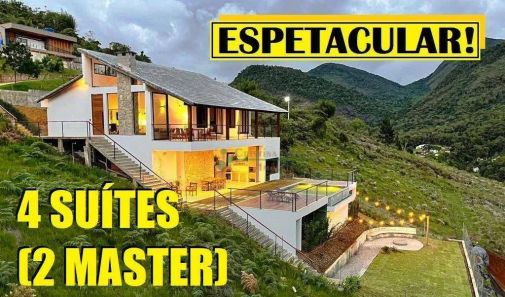 Casa de Condomínio com 4 Quartos à venda, 310m² no Vargem Grande, Teresópolis