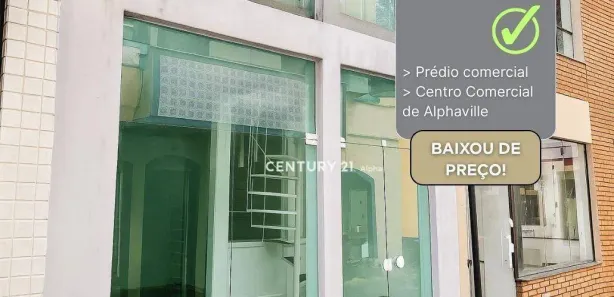 Prédio Comercial para venda ou aluguel, 90m² no Condomínio Centro Comercial Alphaville, Barueri