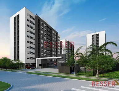 Apartamento com 2 Quartos à venda, 56m² no Santa Cruz, Gravataí