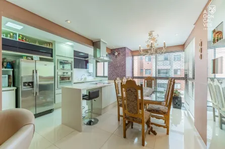 Apartamento com 3 Quartos à venda, 143m² no Mossunguê, Curitiba