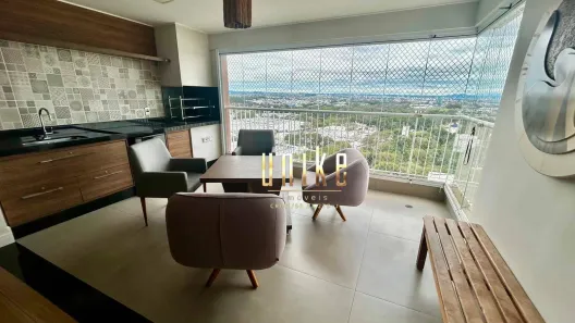 Apartamento com 3 Quartos para alugar, 122m² no Jardim das Indústrias, São José dos Campos