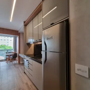 Apartamento com 1 Quarto para alugar, 24m² no Pinheiros, São Paulo