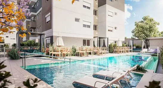 Apartamento com 2 Quartos à venda, 45m² no Jardim Santa Rosália, Sorocaba