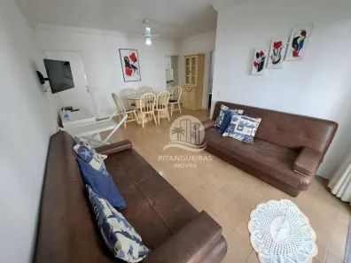 Apartamento com 2 Quartos para alugar, 65m² no Pitangueiras, Guarujá
