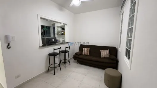 Apartamento com 1 Quarto à venda, 42m² no Canto do Forte, Praia Grande