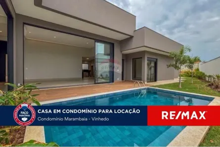 Casa de Condomínio com 4 Quartos para alugar, 351m² no Marambaia, Vinhedo