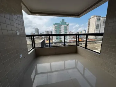 Apartamento com 2 Quartos para alugar, 67m² no Mirim, Praia Grande