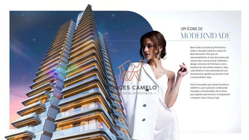 Apartamento com 2 quartos — Funcionários, Belo Horizonte