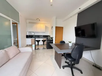 Apartamento com 1 Quarto para alugar, 46m² no Tamboré, Santana de Parnaíba