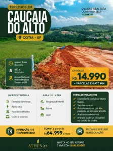 Lote/Terreno à venda, 500m² no Centro (Caucaia do Alto), Cotia