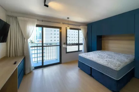 Flat com 1 Quarto para alugar, 27m² no Vila Nova Conceição, São Paulo