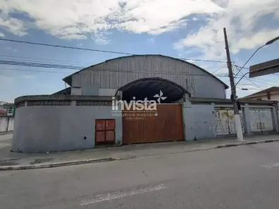 Galpão/Depósito/Armazém para alugar, 624m² no Santa Maria, Santos