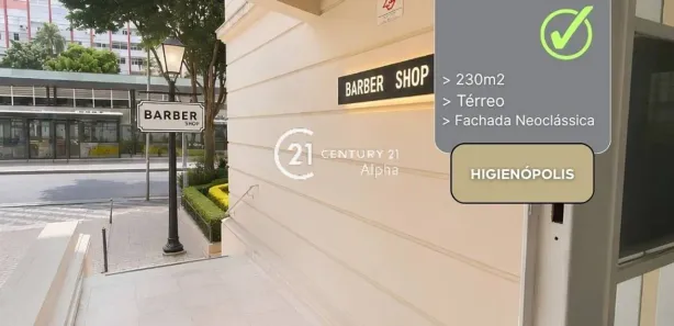 Ponto Comercial para alugar, 230m² no Higienópolis, São Paulo