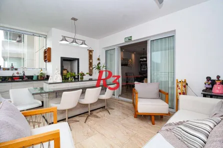 Apartamento com 3 Quartos à venda, 150m² no Marapé, Santos